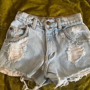 Vintage Distressed Guess Shorts